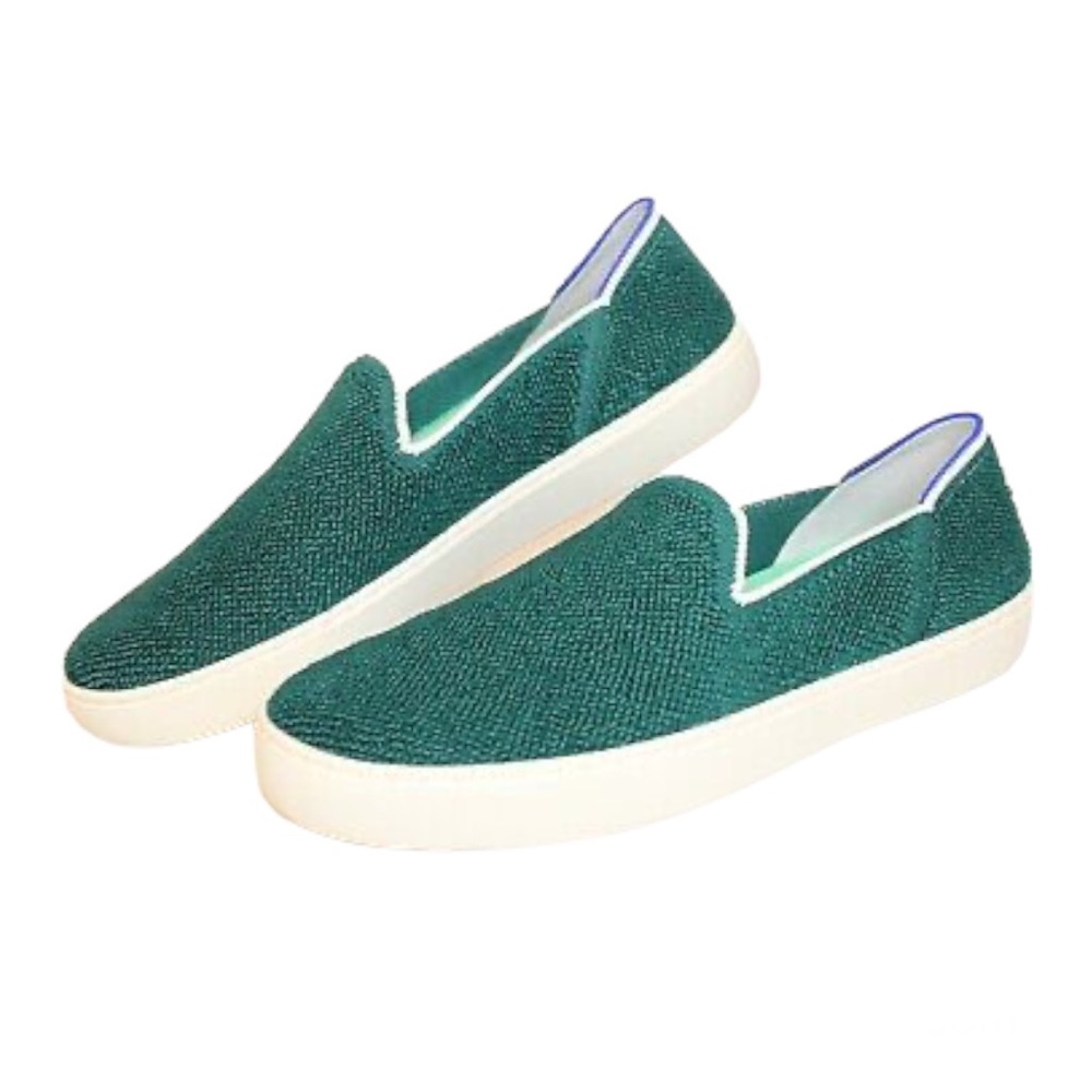 ROTHY’S Terry Green Original Slip-on Sneakers